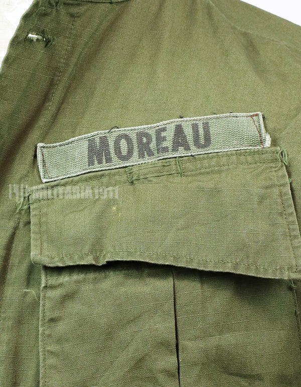 実物　後期型　ジャングルファティーグ　リップストップ　X-Smallサイズ