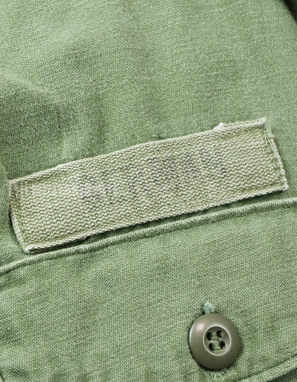 実物　ユーティリティシャツ OG-107 　放出品　1960年代後半〜1970年代初頭 戦中ロット