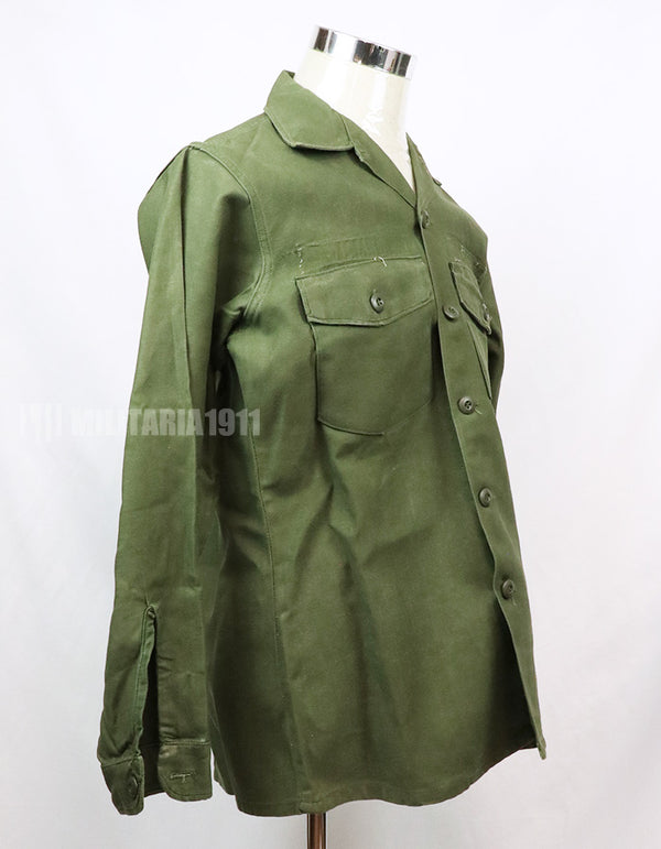 実物　ユーティリティシャツ OG-107 　放出品　1970年製 戦中ロット コンディション中