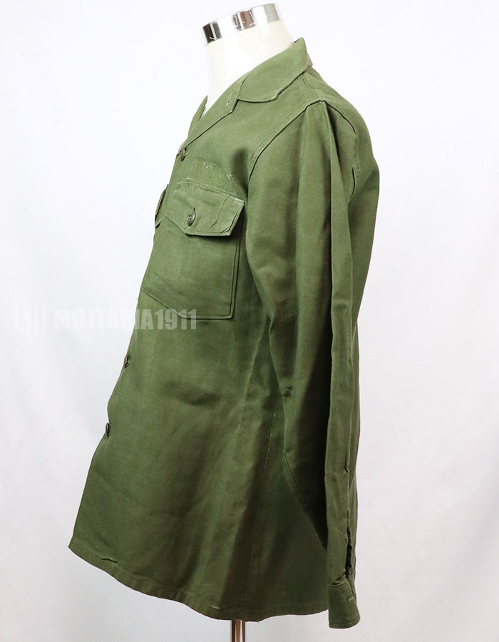 実物　ユーティリティシャツ OG-107 　放出品　1970年製 戦中ロット コンディション中