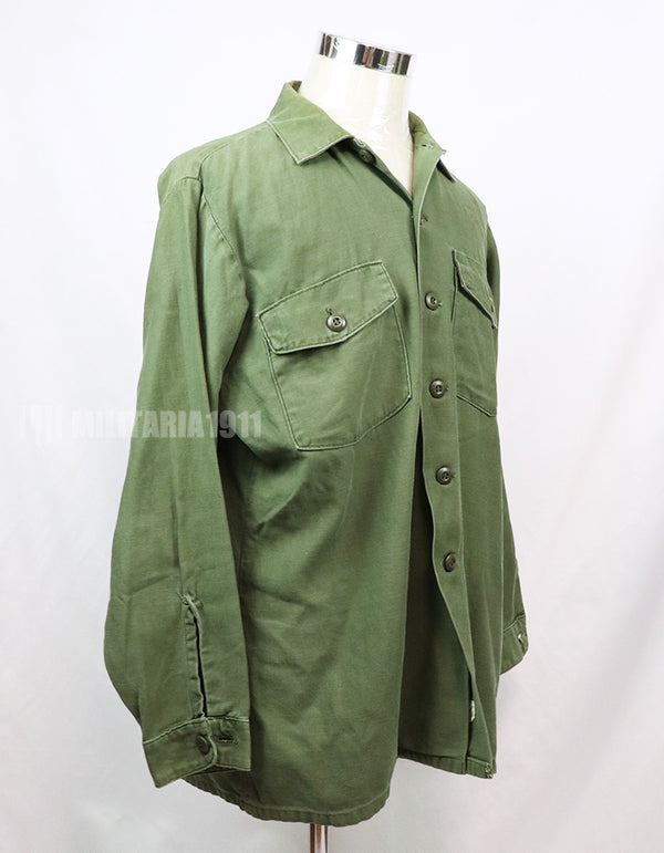 実物　ユーティリティシャツ OG-107 　放出品　1973年製 戦後ロット コンディション良い　大きいサイズ