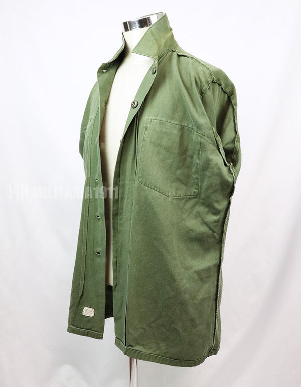 実物　ユーティリティシャツ OG-107 　放出品　1973年製 戦後ロット コンディション良い　大きいサイズ