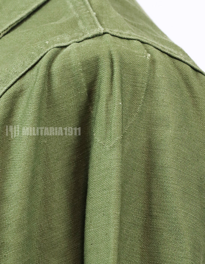 実物　ユーティリティシャツ OG-107 　放出品　1960年代後半 戦中ロット