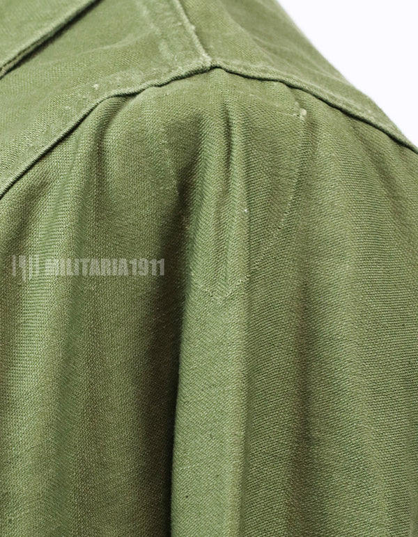 実物　ユーティリティシャツ OG-107 　放出品　1960年代後半 戦中ロット
