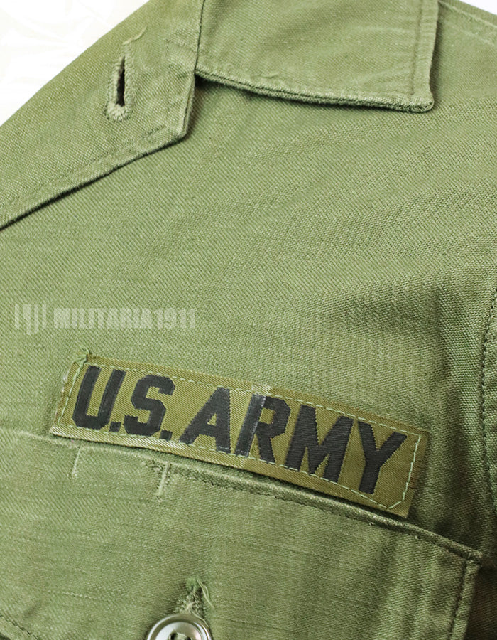 実物　ユーティリティシャツ OG-107 　放出品　1960年代後半 戦中ロット