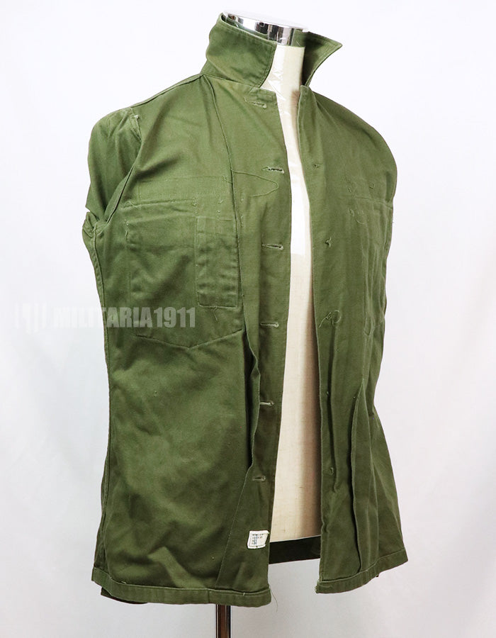 実物　ユーティリティシャツ OG-107 　放出品　1960年代後半 戦中ロット