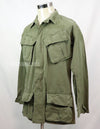 実物　後期型　リップストップ生地　ジャングル・ファティーグ　S-L パッチ取り外し跡あり