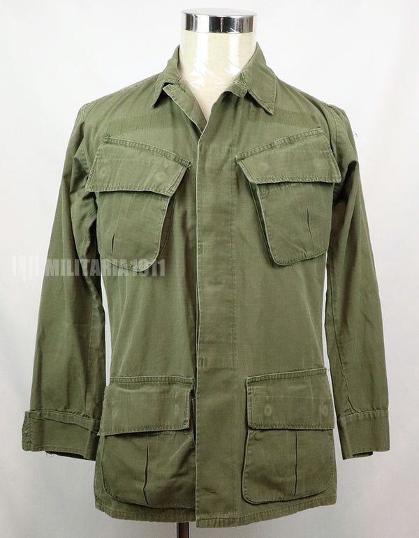 実物　後期型　リップストップ生地　ジャングル・ファティーグ　X-S-R 1970年製 パッチ取り外し跡あり