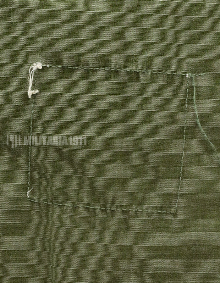 後期型　リップストップ生地　ジャングル・ファティーグ　推定1969年〜1970年頃ロット　サイズ・コントラクトタグなし