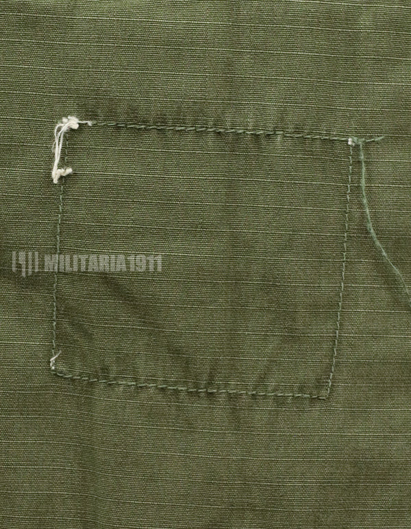 後期型　リップストップ生地　ジャングル・ファティーグ　推定1969年〜1970年頃ロット　サイズ・コントラクトタグなし