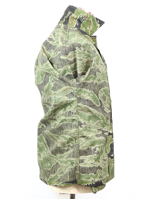 実物　レイトウォーライトウェイトデンスパターン　タイガーストライプ　シャツ　未使用品　CISO製