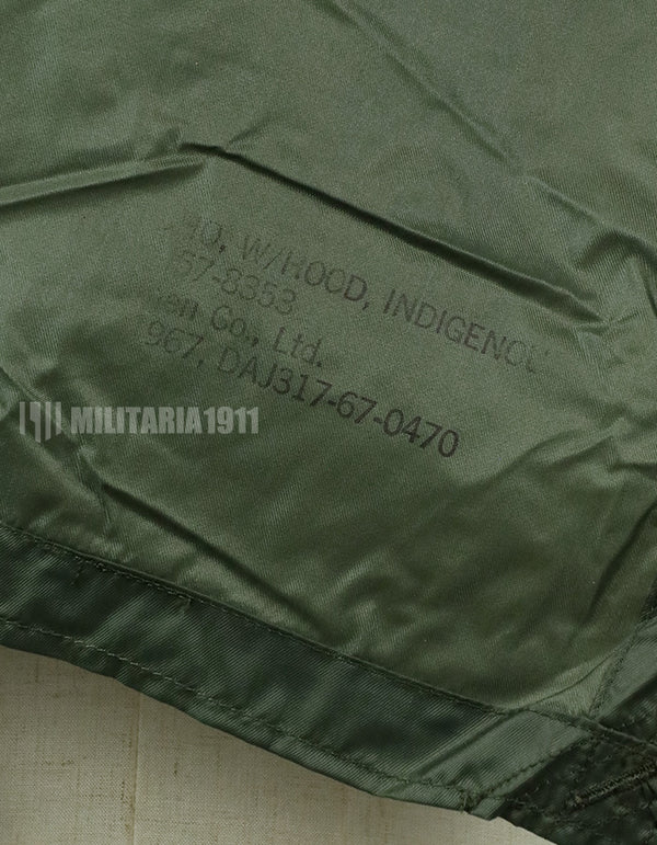 実物　CISO　日本製　INDIGENOU ポンチョライナー　フード付　未使用品　SF隊員放出品