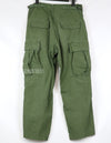 実物　後期型　ジャングルファティーグ　パンツ　リップストップ生地　1967年製　中古品