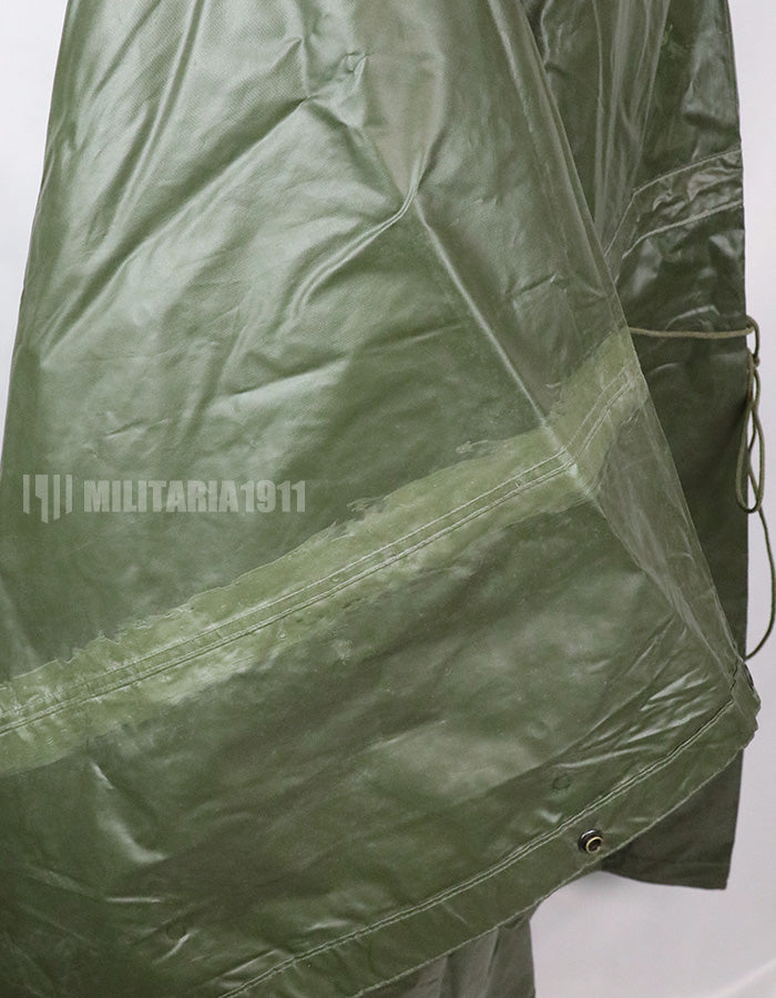 実物　アメリカ軍　ポンチョ　1968年製　放出品