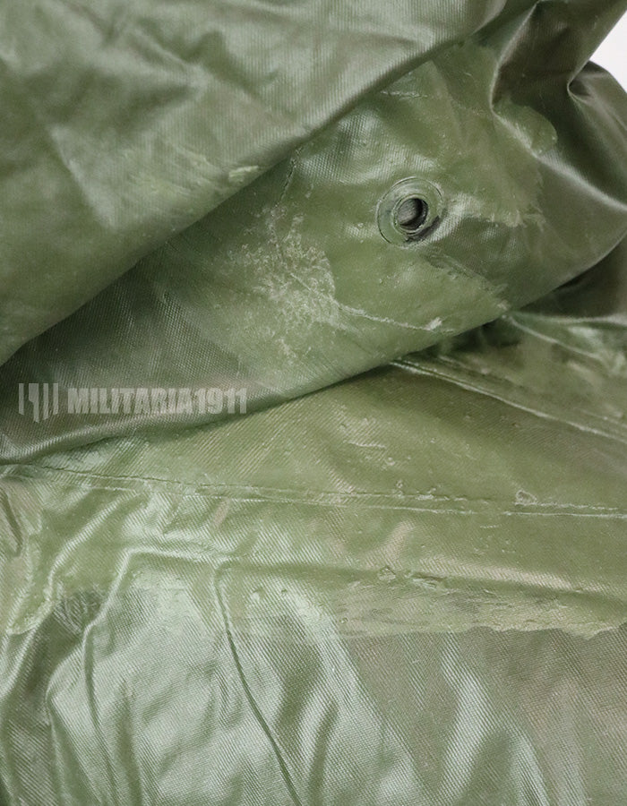 実物　アメリカ軍　ポンチョ　1968年製　放出品