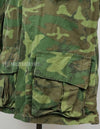 実物　アメリカ軍　ERDL ジャングルファティーグ　放出品　中古品 年代不明　退色あり