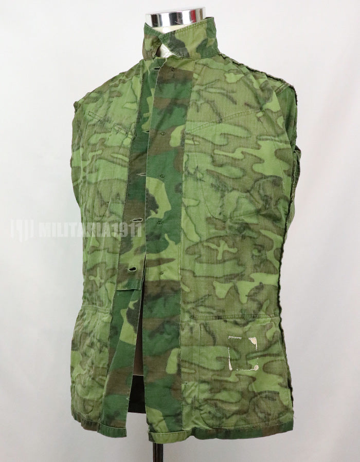 実物　アメリカ軍　ERDL ジャングルファティーグ　放出品　中古品 年代不明　退色あり