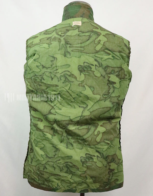 実物　アメリカ軍　ERDL ジャングルファティーグ　放出品　中古品 年代不明　退色あり