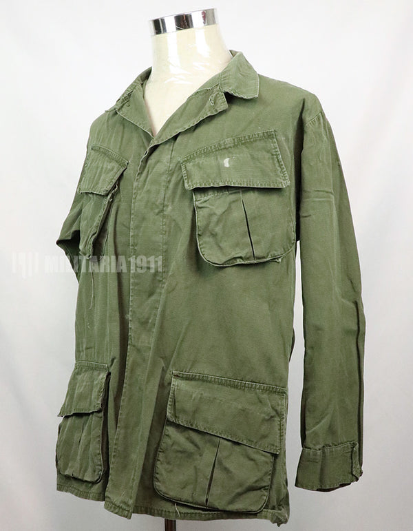 実物　後期型　ジャングルファティーグ　リップストップ　M-R 汚れ・傷ありコンディション