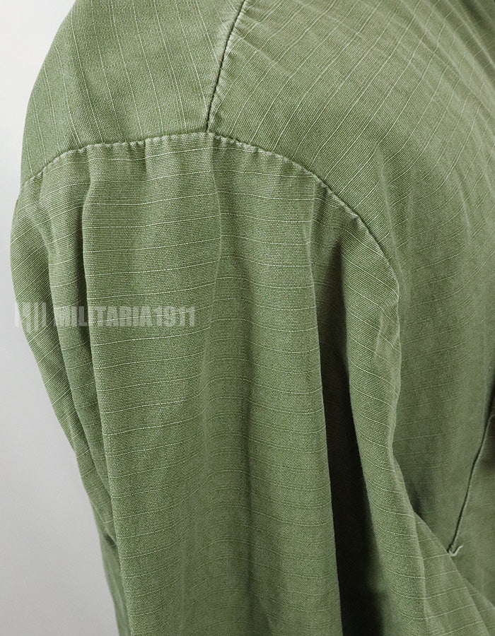 実物　後期型　ジャングルファティーグ　リップストップ　M-R 汚れ・傷ありコンディション