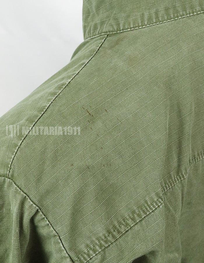 実物　後期型　ジャングルファティーグ　リップストップ　M-R 汚れ・傷ありコンディション