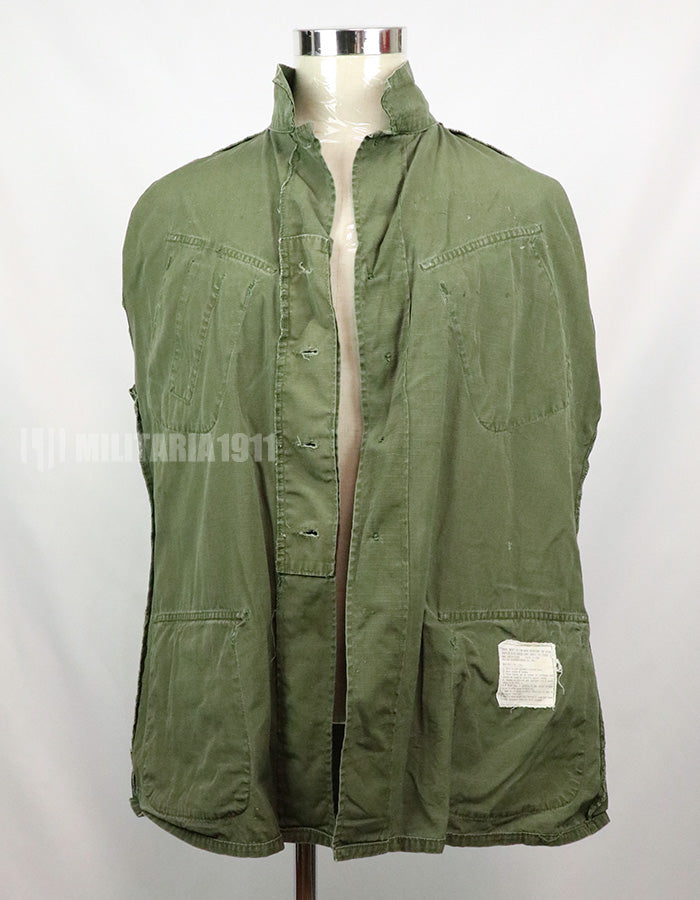 実物　後期型　ジャングルファティーグ　リップストップ　M-R 汚れ・傷ありコンディション