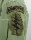 実物　後期型　ジャングルファティーグ　リップストップ　M-S 1970年製 GBパッチ付き（後付け）
