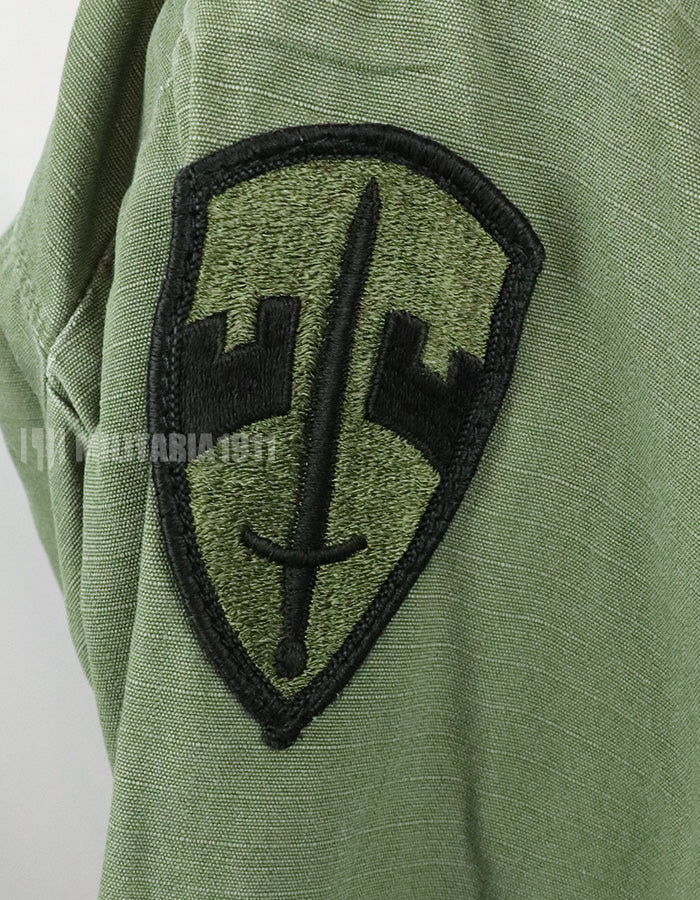 実物　後期型　ジャングルファティーグ　リップストップ　M-S 1970年製 GBパッチ付き（後付け）
