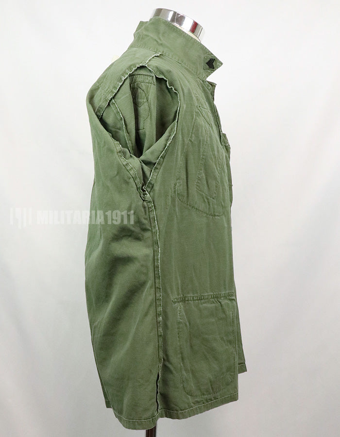 実物　後期型　ジャングルファティーグ　リップストップ　M-S 1970年製 GBパッチ付き（後付け）