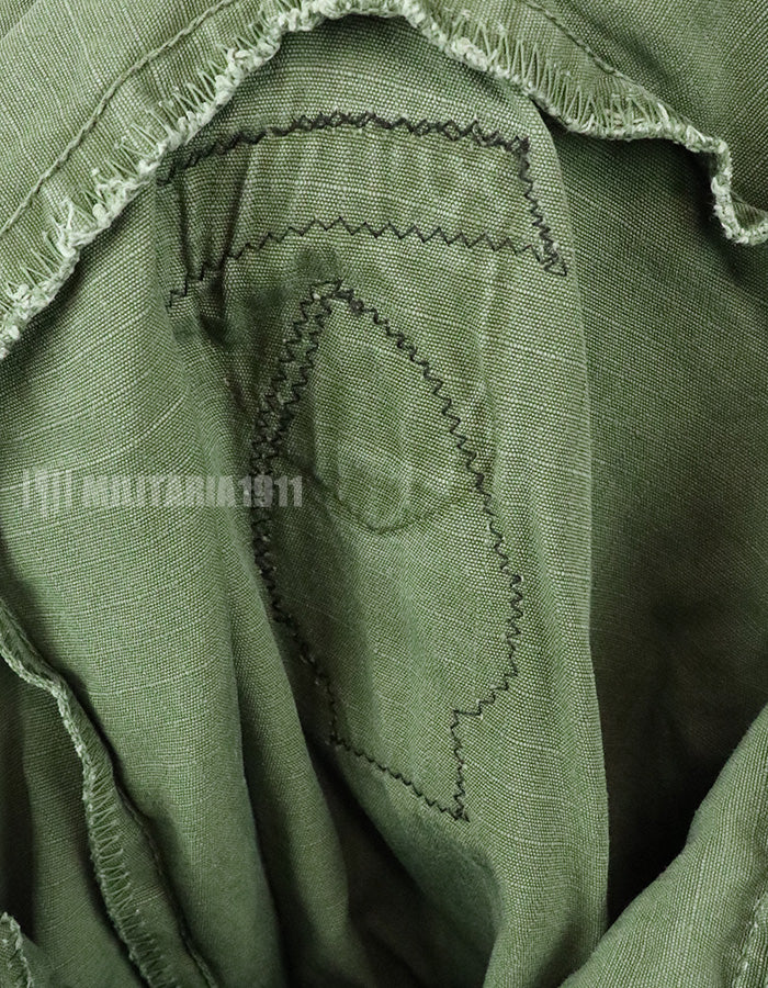 実物　後期型　ジャングルファティーグ　リップストップ　M-S 1970年製 GBパッチ付き（後付け）