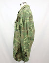 Original non ripstop fabric ERDL jungle fatigues jacket, faded, scratches.