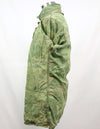 Original non ripstop fabric ERDL jungle fatigues jacket, faded, scratches.
