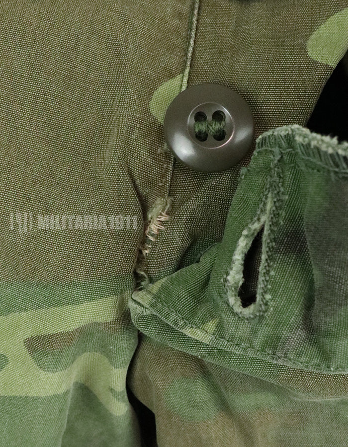 正品ERDL丛林作战裤，非防撕裂面料，有褪色和划痕