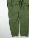 実物　後期型　リップストップ生地　ジャングルファティーグ　パンツ　M-L 裾紐なし　良いコンディション 1969年契約