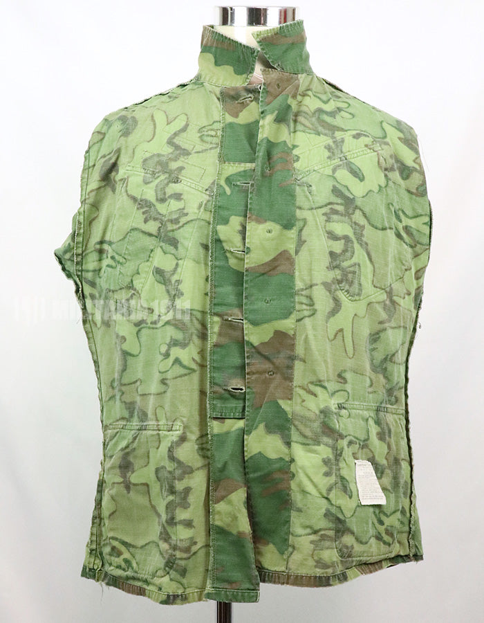 正品ERDL防撕裂丛林作战服，第25步兵师远程侦察巡逻队规格（臂章后加），1969年合同