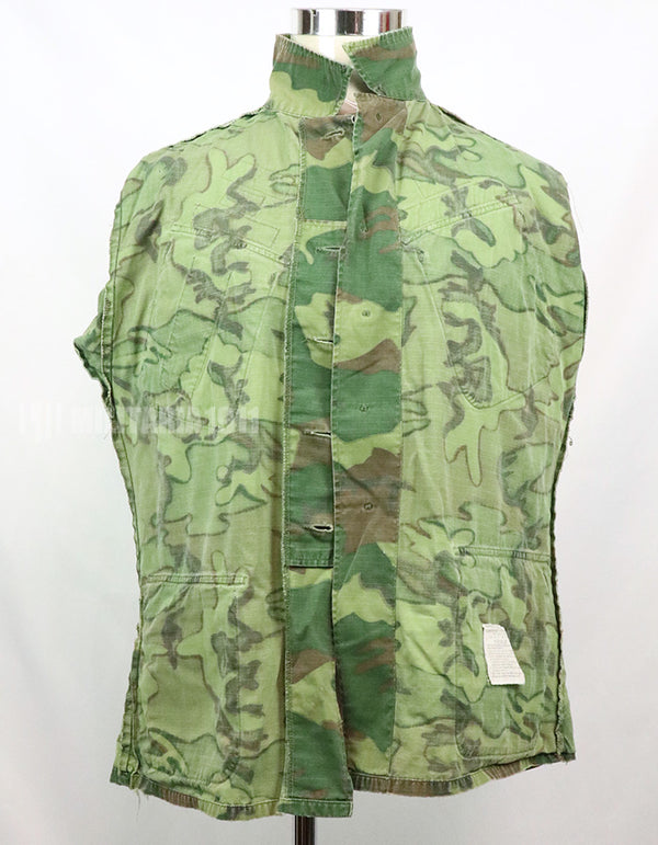 正品ERDL防撕裂丛林作战服，第25步兵师远程侦察巡逻队规格（臂章后加），1969年合同