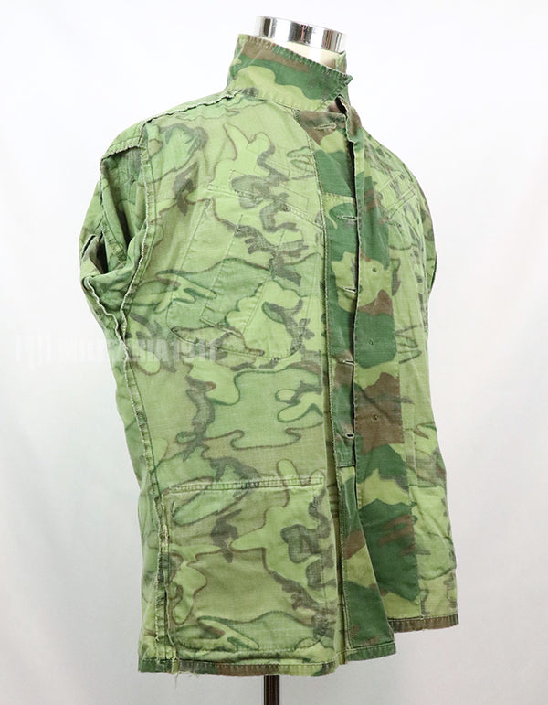 正品ERDL防撕裂丛林作战服，第25步兵师远程侦察巡逻队规格（臂章后加），1969年合同