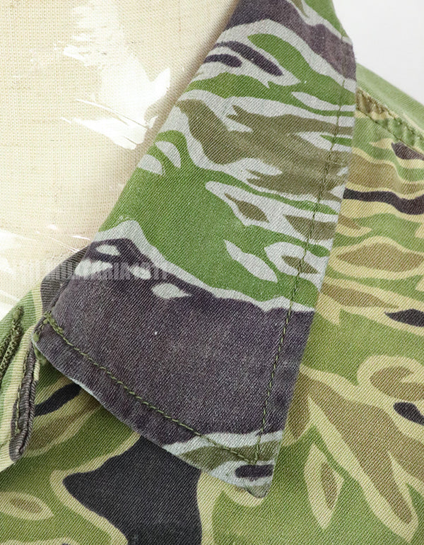 正品二战后期轻薄虎纹衬衫，薄款，有划痕，二手