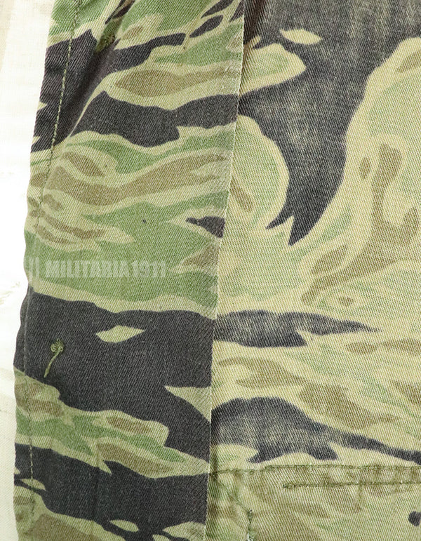 正品二战后期轻薄虎纹衬衫，薄款，有划痕，二手