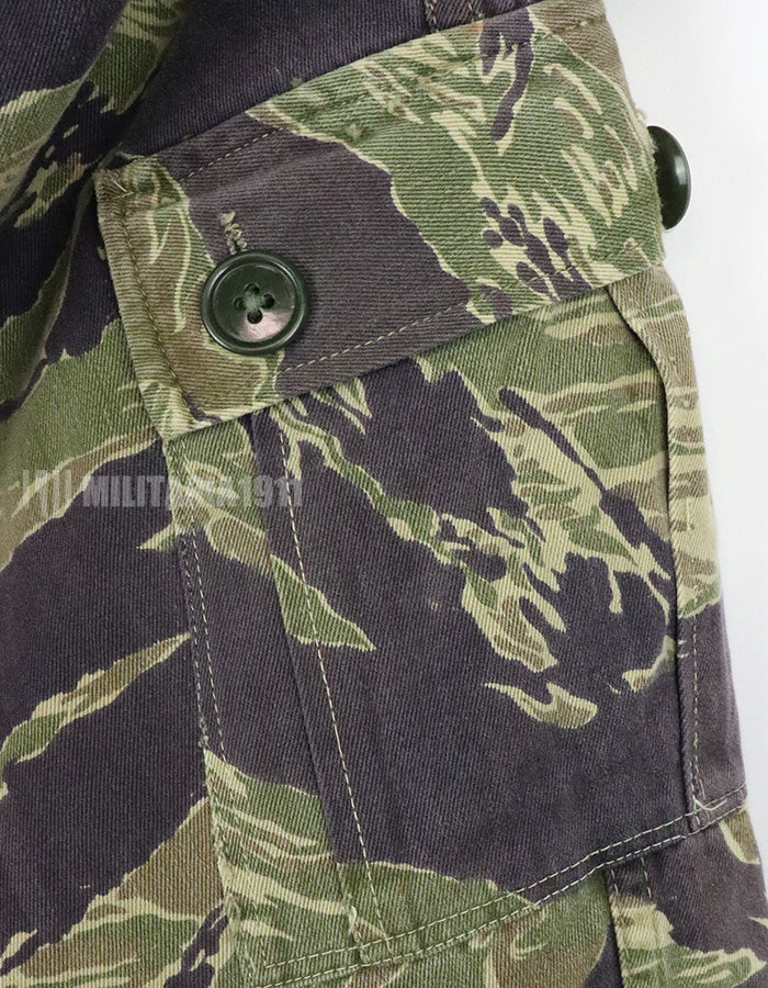 実物　ジョンウェインパターン　タイガーストライプ　Asianカットパンツ　使用感あり　ジッパーフライ改造品　中古品