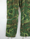 実物　アメリカ軍　ERDL ジャングルファティーグパンツ　使用感あり　リップストップ生地　1968年契約 B