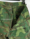 実物　アメリカ軍　ERDL ジャングルファティーグパンツ　使用感あり　リップストップ生地　1968年契約 B