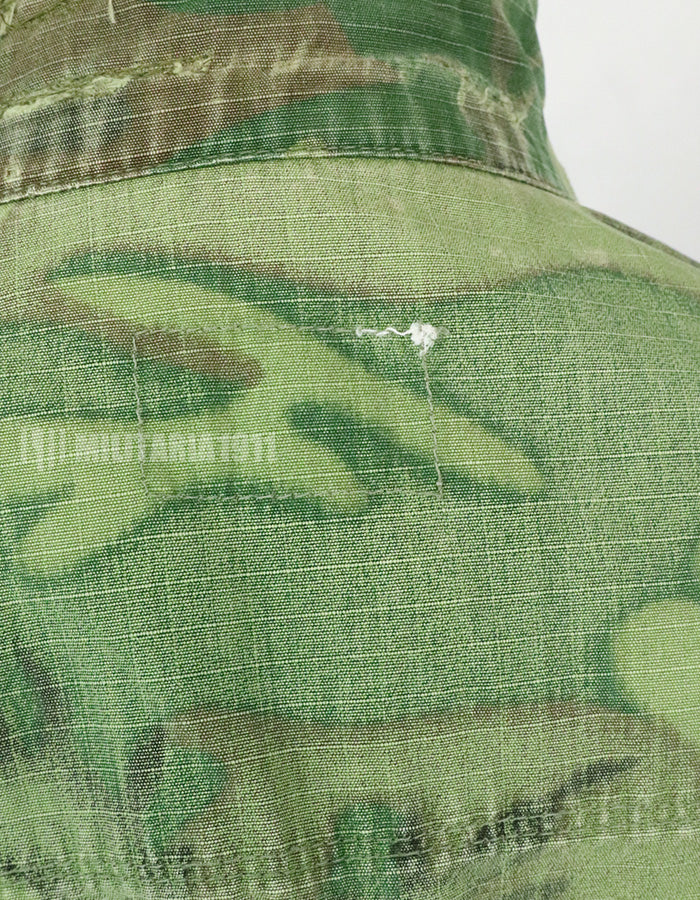 実物　アメリカ軍　1969年製　ERDL　ジャングルファティーグジャケット　使用感あり　中古品