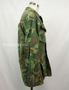 実物　アメリカ軍 USMC　1969年製　ERDL　ジャングルファティーグジャケット 使用感あり　中古品 グリーンリーフ