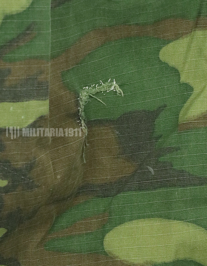 実物　アメリカ軍 USMC　1969年製　ERDL　ジャングルファティーグパンツ　グリーンリーフ　使用感あり　汚れあり