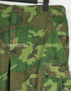 実物　アメリカ軍 USMC　1969年製　ERDL　ジャングルファティーグパンツ　グリーンリーフ　使用感あり　汚れあり