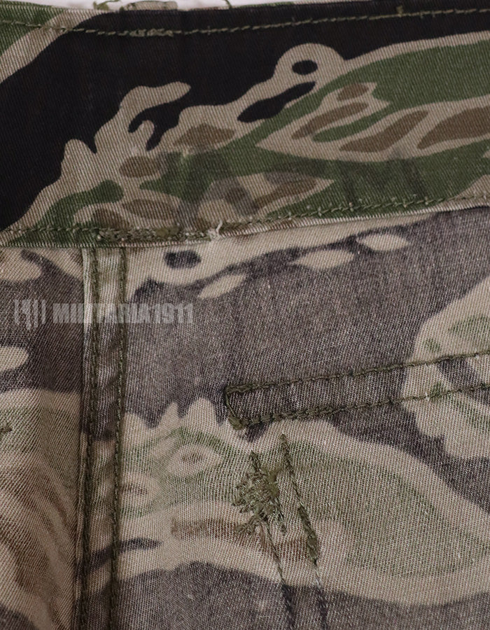 実物　レイトウォーライトウェイト　タイガーストライプ　パンツ　Asian Cut 使用感あり 破損あり