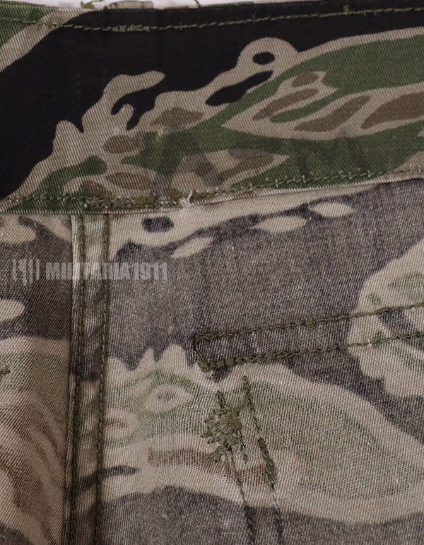 実物　レイトウォーライトウェイト　タイガーストライプ　パンツ　Asian Cut 使用感あり 破損あり