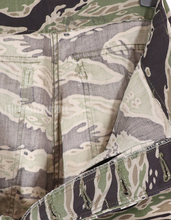 実物　レイトウォーライトウェイト　タイガーストライプ　パンツ　Asian Cut 使用感あり 破損あり