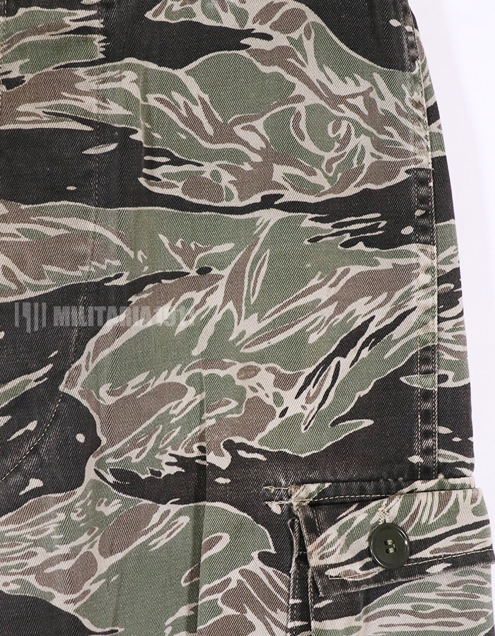 実物　シルバータイガー　タイガーストライプ　Asian Cut パンツ　退色あり　中古品